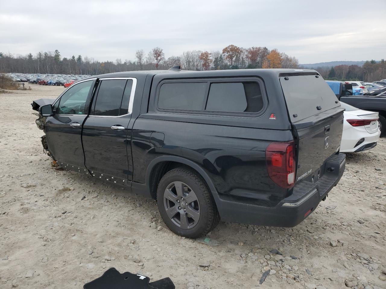 2020 Honda Ridgeline VIN 5FPYK3F76LB014114 Copart auction photo, front end damage thumbnail 2