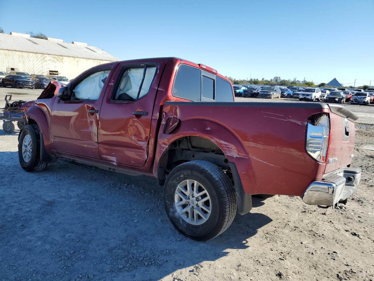 2019 Nissan Navara (Frontier) VIN 1N6AD0EV4KN760304 Copart auction photo, front end / side damage thumbnail 2