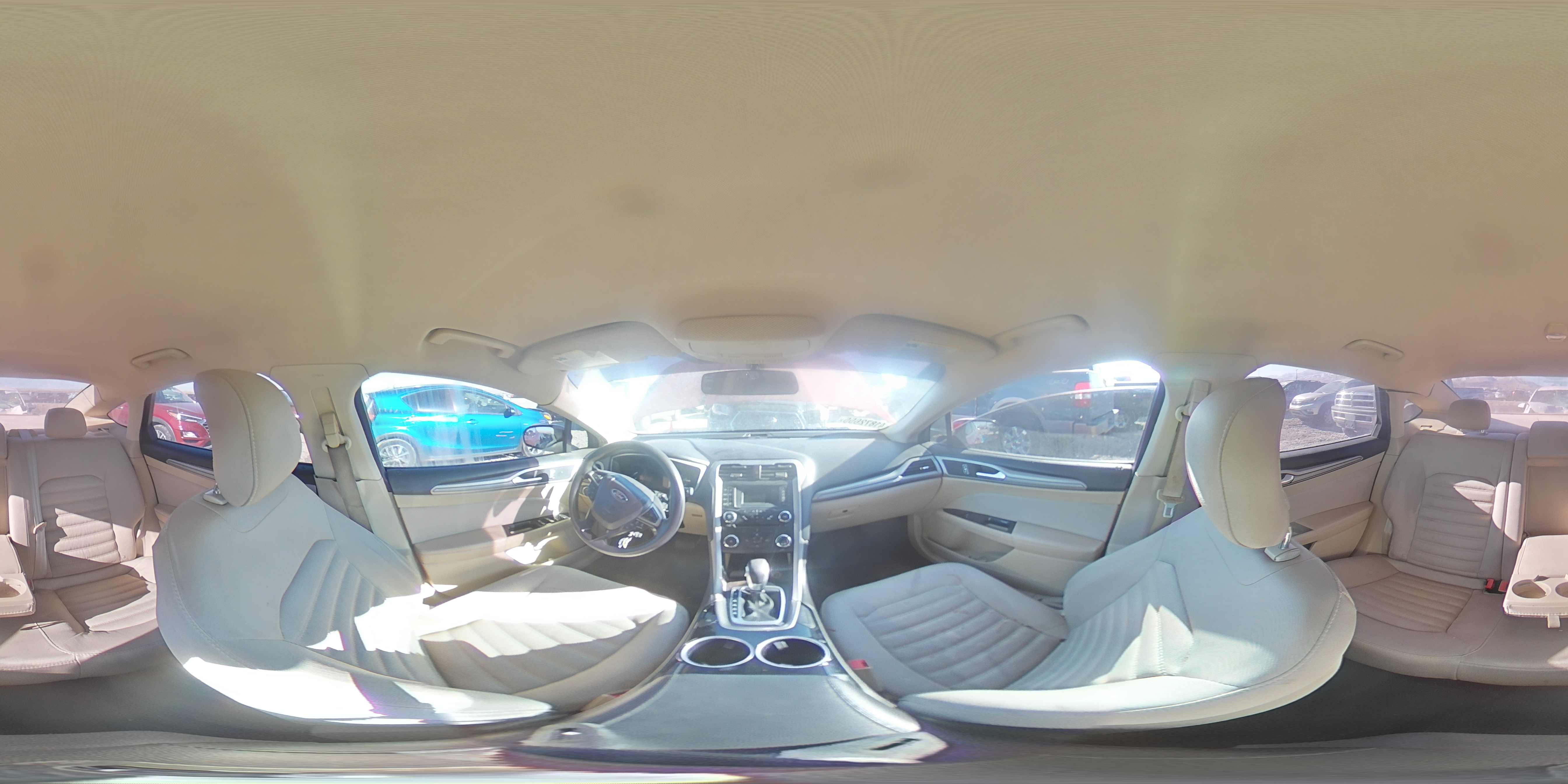 2014 Ford Fusion VIN 3FA6P0HD5ER129605 Copart auction photo, vandalism damage thumbnail 12