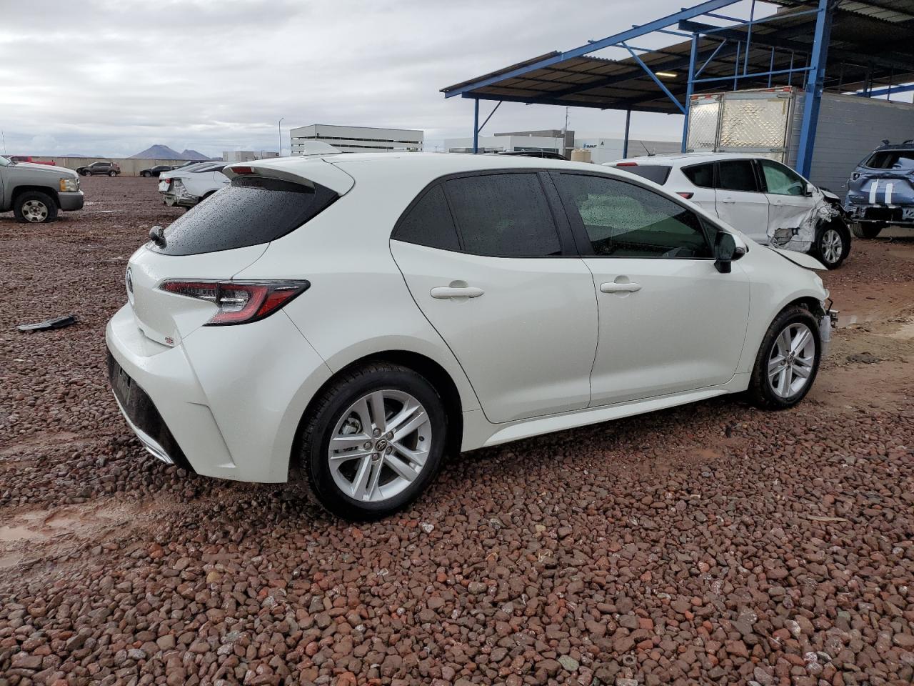2019 Toyota Corolla VIN JTNK4RBE0K3042210 Copart auction photo, front end damage thumbnail 3