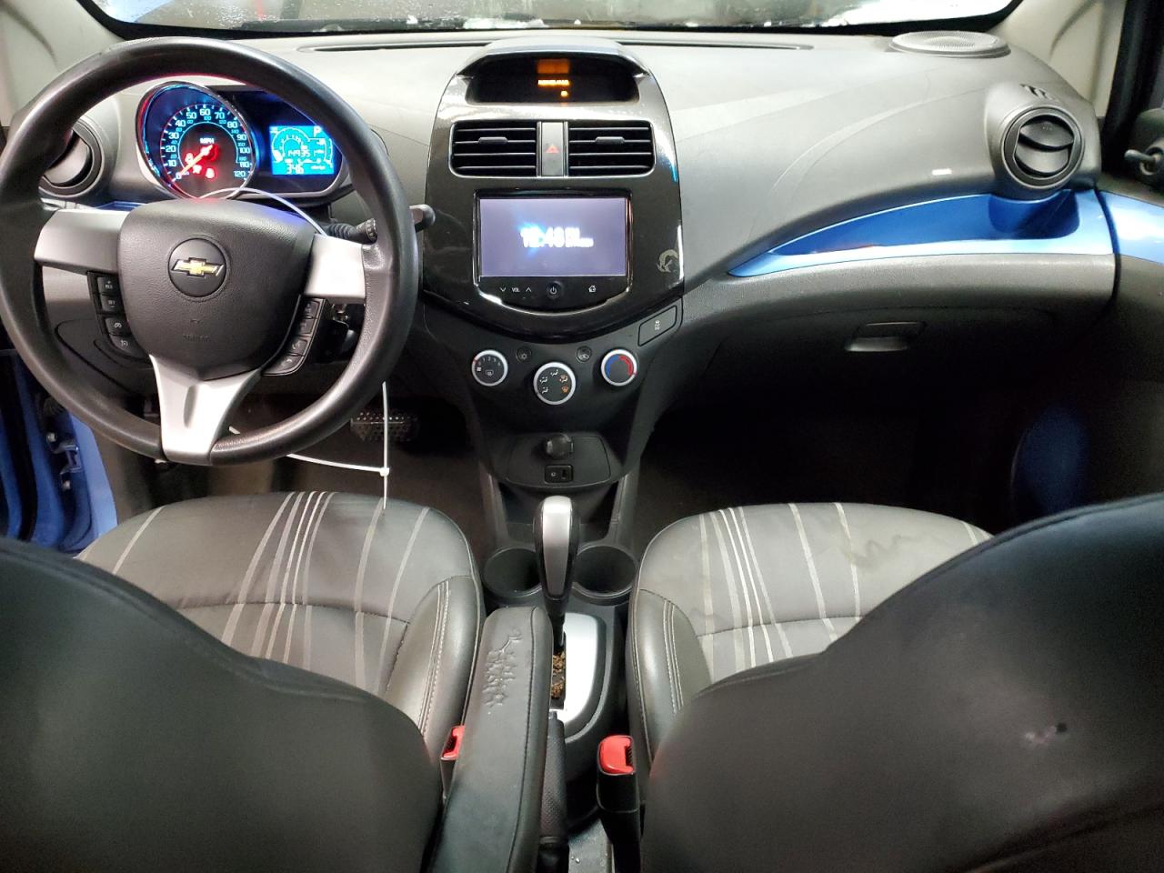 2013 Chevrolet Spark VIN KL8CD6S95DC610814 Copart auction photo, rear end / front end damage thumbnail 8