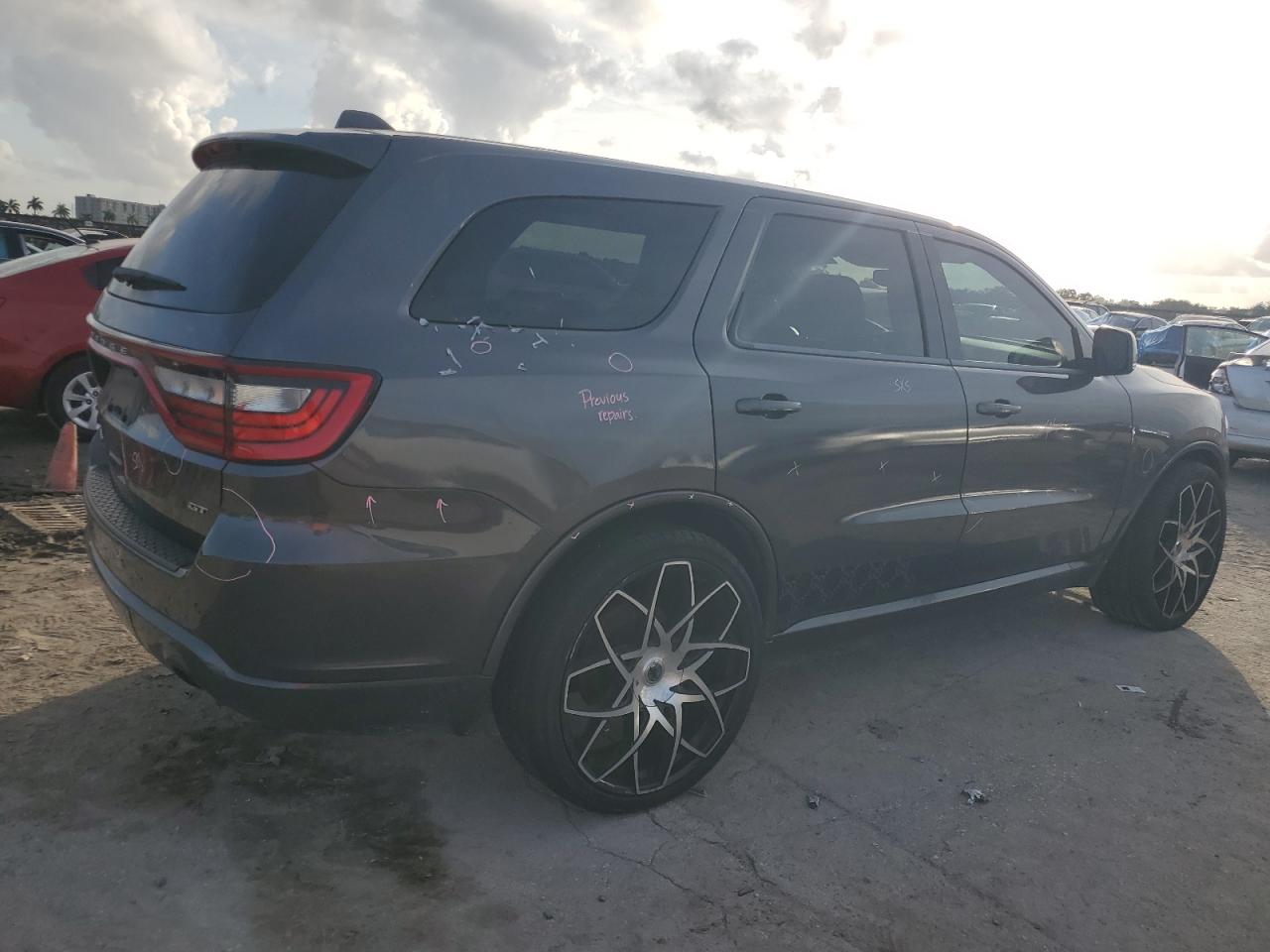 2017 Dodge Durango VIN 1C4RDHDG9HC703060 Copart auction photo, rear end damage thumbnail 3
