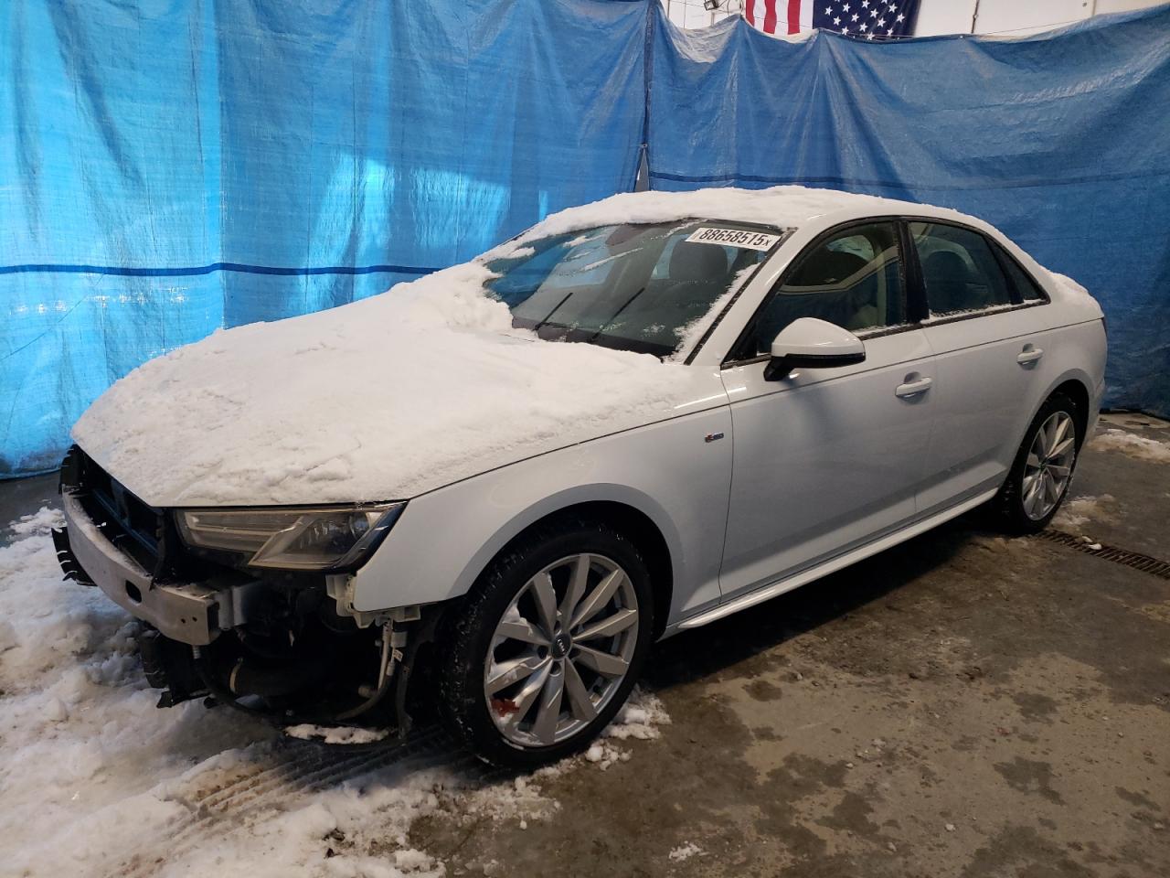 2018 Audi A4 VIN WAUDNAF48JA162888