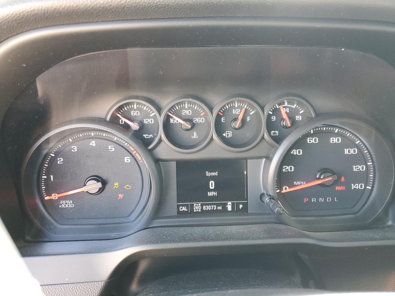 2020 Chevrolet Silverado VIN 3GCPYCEFXLG445173 Copart auction photo, rollover damage thumbnail 9