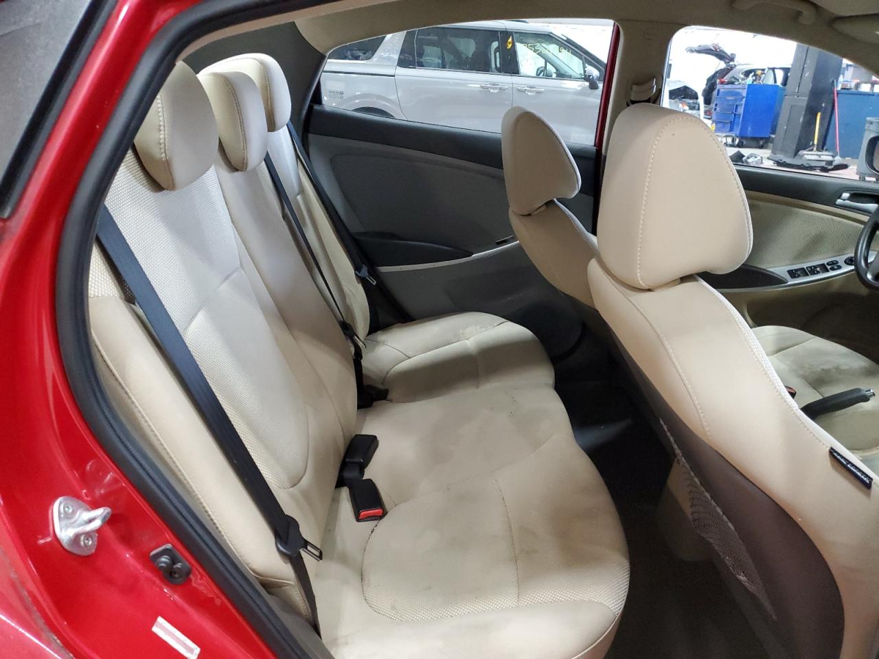 2013 Hyundai Accent VIN KMHCT4AE2DU584188 Copart auction photo, mechanical / rear end damage thumbnail 10