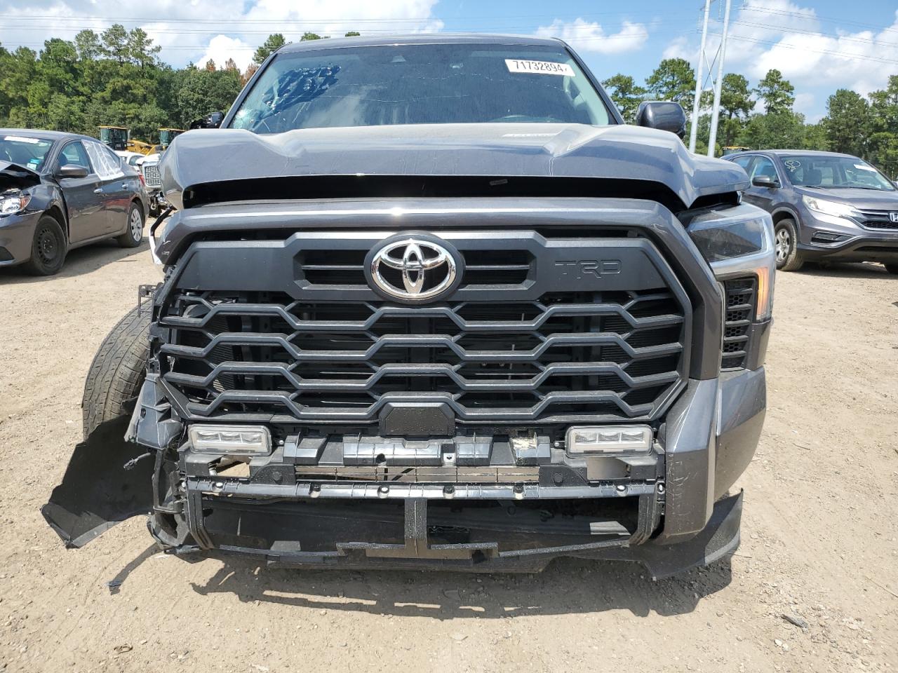 2023 Toyota Tundra VIN 5TFLA5AB4PX027355 Copart auction photo, front end damage thumbnail 5