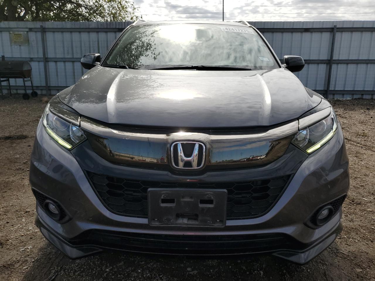 2019 Honda HR-V VIN 3CZRU5H12KG714372 Copart auction photo, rear end damage thumbnail 5