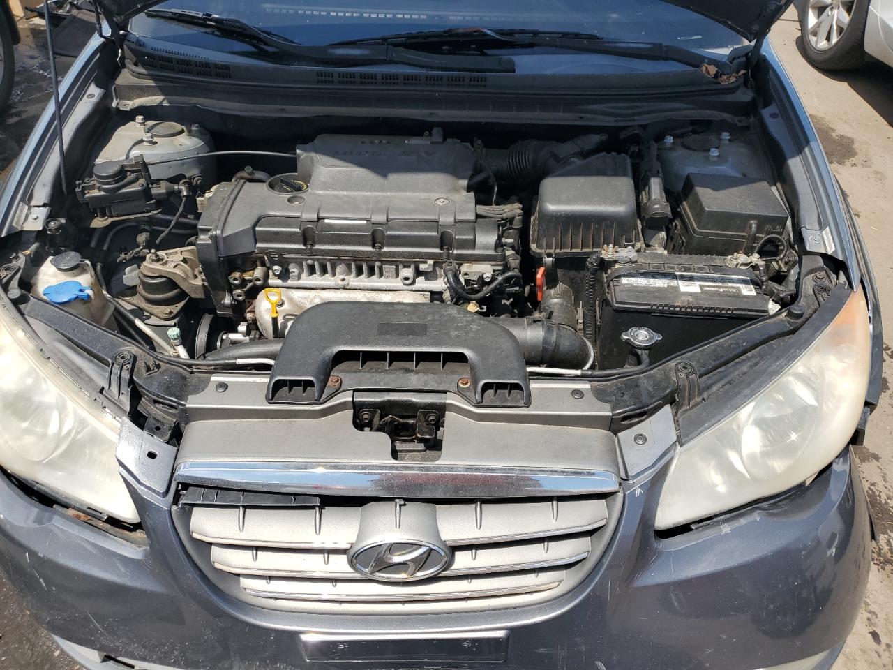 2009 Hyundai Elantra VIN KMHDU46D69U817529 Copart auction photo, front end / minor dent/scratches damage thumbnail 11