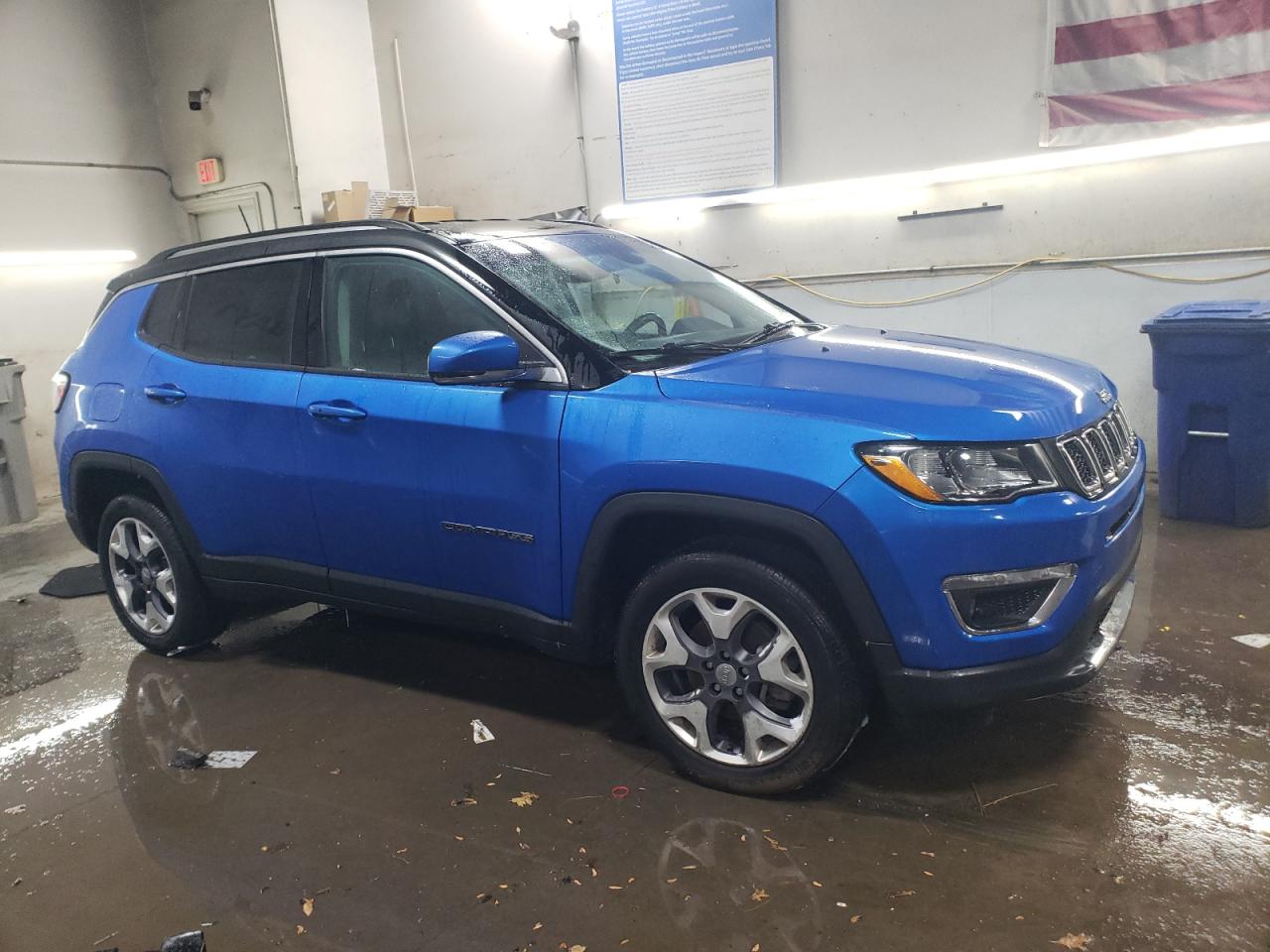 2020 Jeep Compass VIN 3C4NJDCB2LT154224 Copart auction photo, rear end / minor dent/scratches damage thumbnail 4