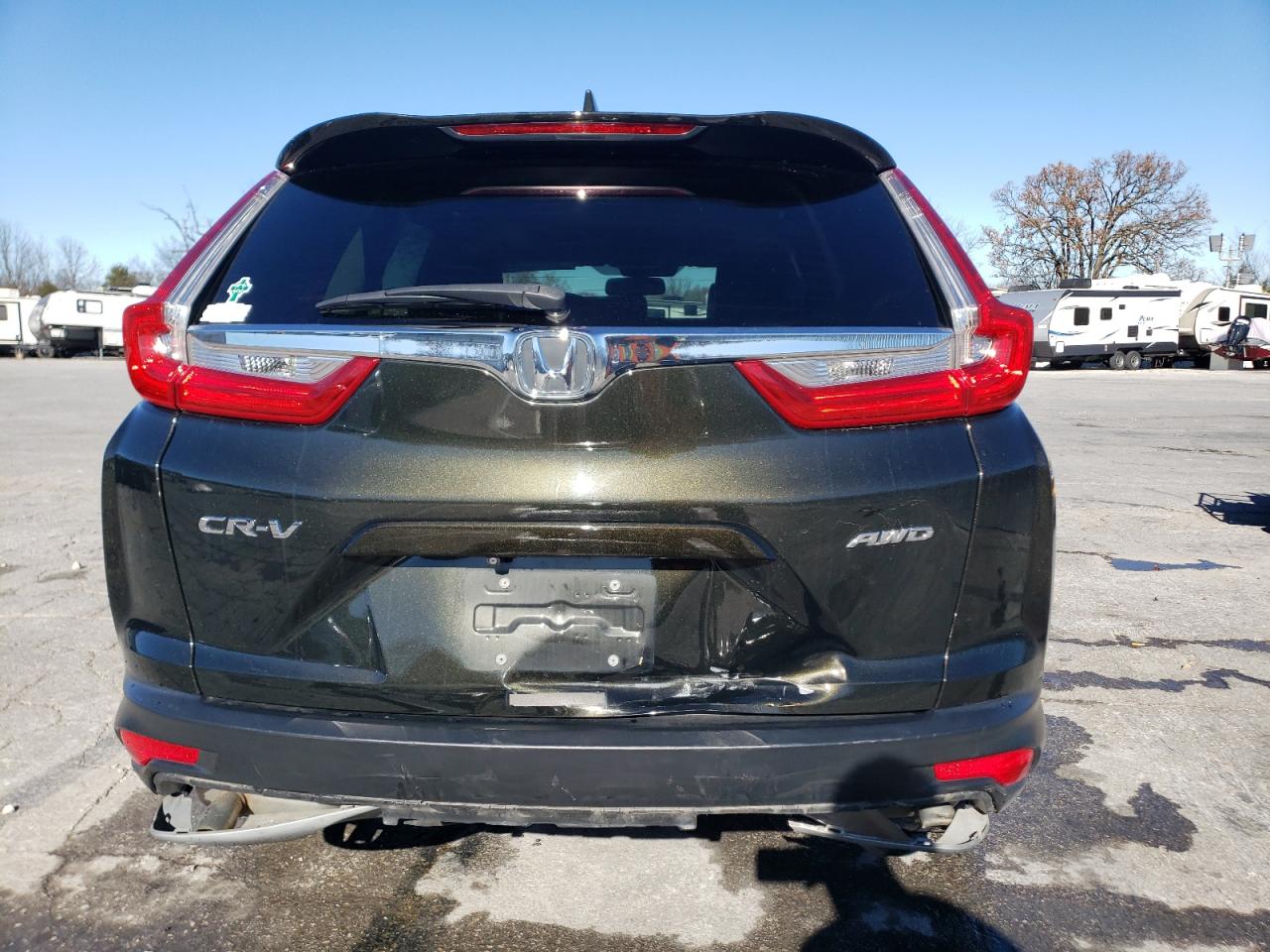 2019 Honda CR-V VIN 7FARW2H82KE010629 Copart auction photo, front end / rear end damage thumbnail 6