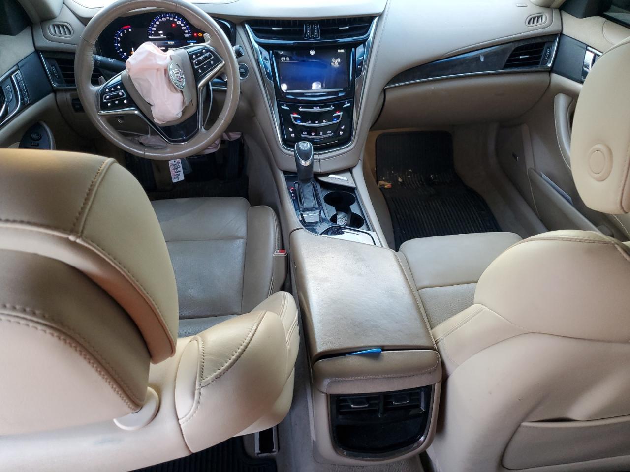 2014 Cadillac CTS VIN 1G6AX5SX3E0193388 Copart auction photo, front end damage thumbnail 8