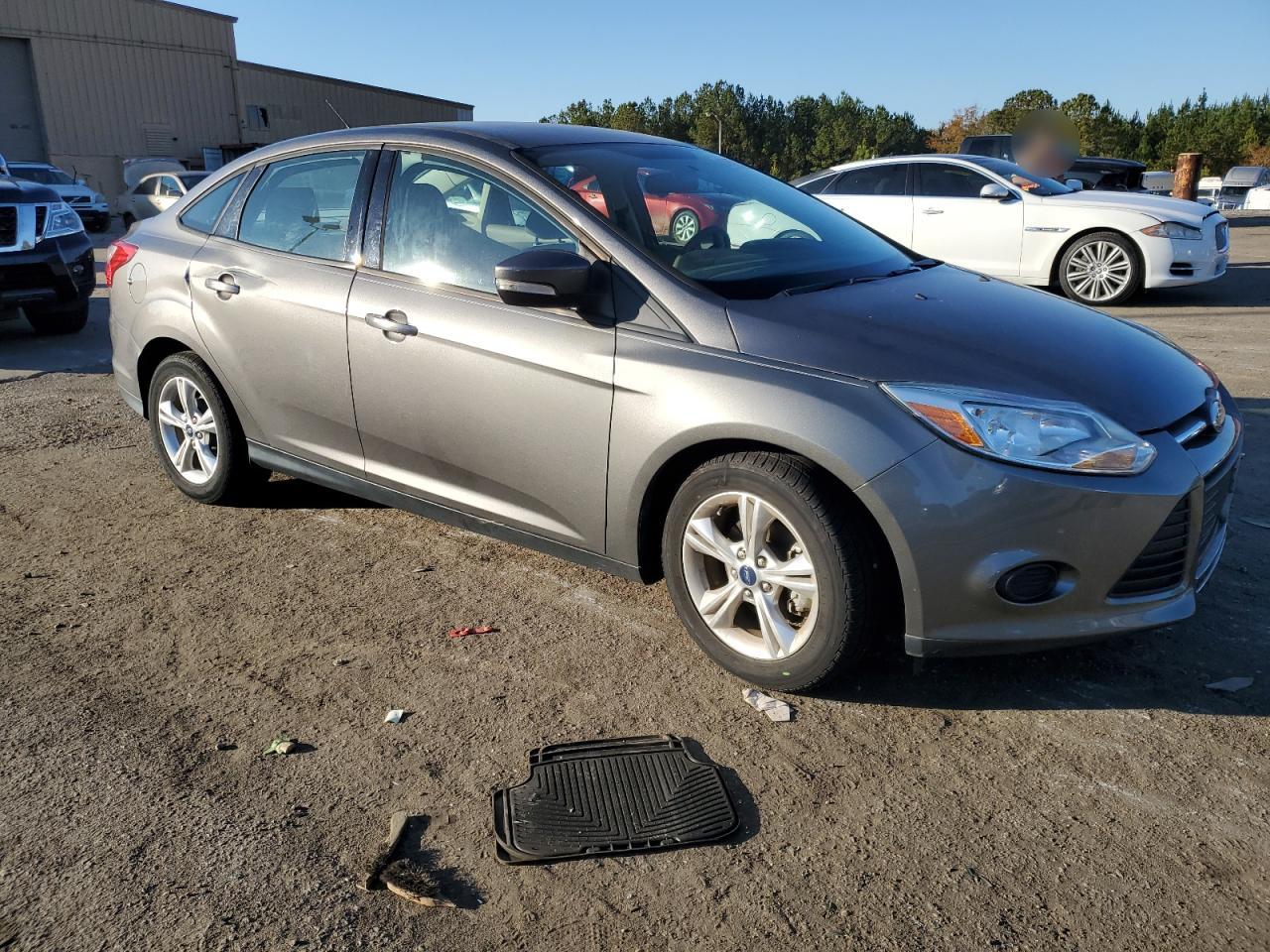 2013 Ford Focus VIN 1FADP3F24DL359398 Copart auction photo, side damage thumbnail 4