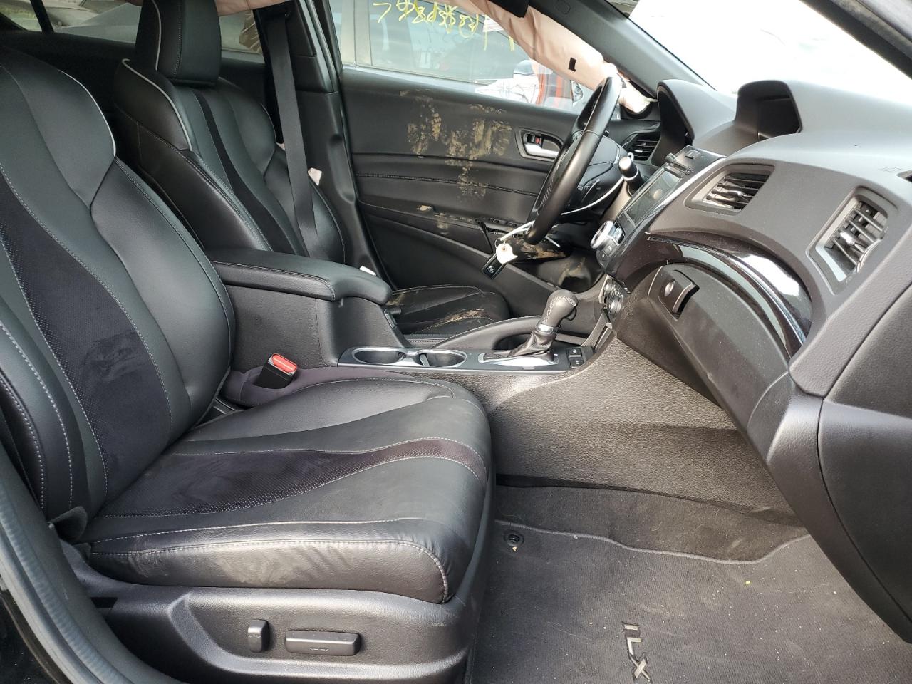 2020 Acura ILX VIN 19UDE2F89LA003197 Copart auction photo, side / front end damage thumbnail 7