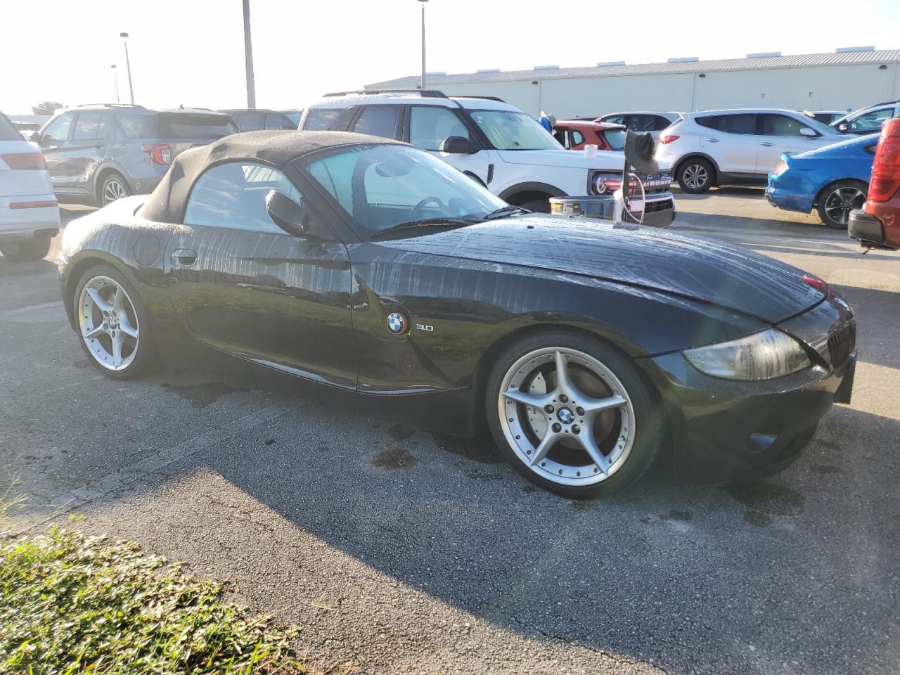 2004 BMW Z4 VIN 4USBT53594LU07950 Copart auction photo, water/flood damage thumbnail 4