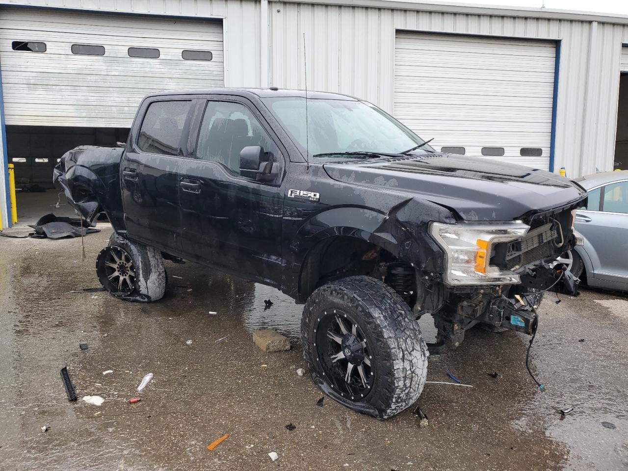 2018 Ford F-150 VIN 1FTEW1EB9JFC64580 Copart auction photo, all over damage thumbnail 4
