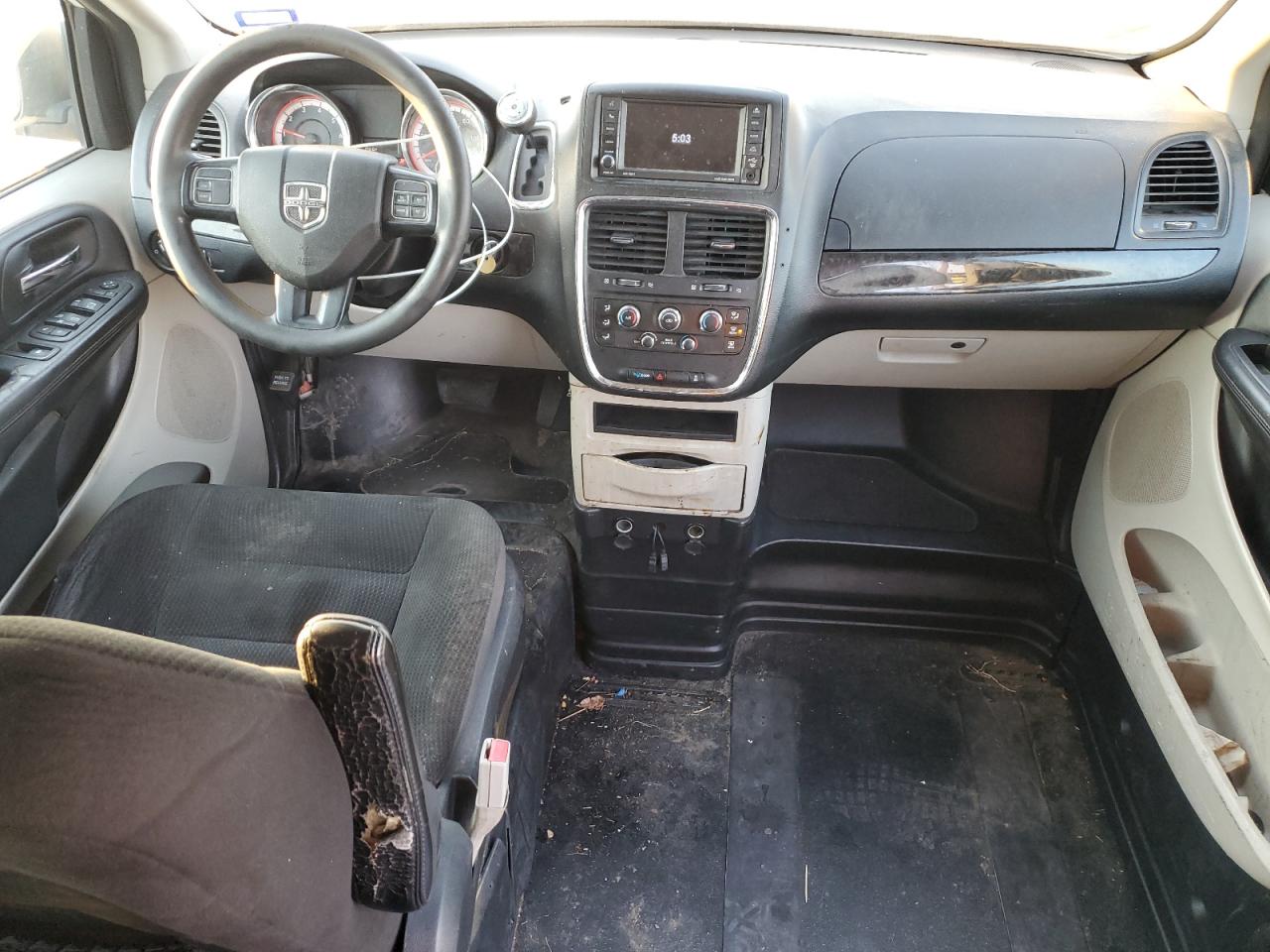 2019 Dodge Caravan VIN 2C7WDGBG3KR698911 Copart auction photo, side damage thumbnail 8