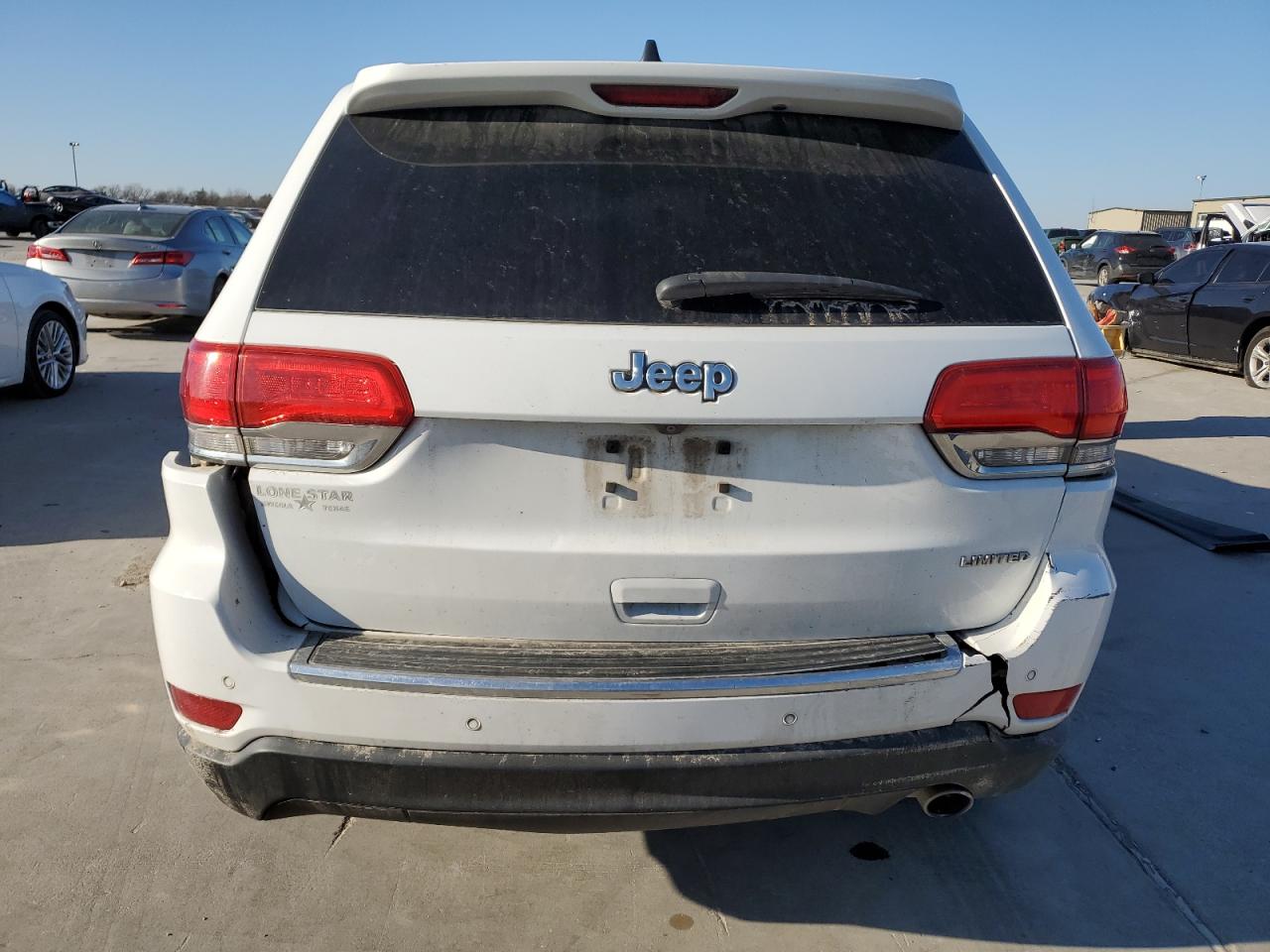 2015 Jeep Grand Cherokee VIN 1C4RJEBG2FC192542 Copart auction photo, front end / rear end damage thumbnail 6