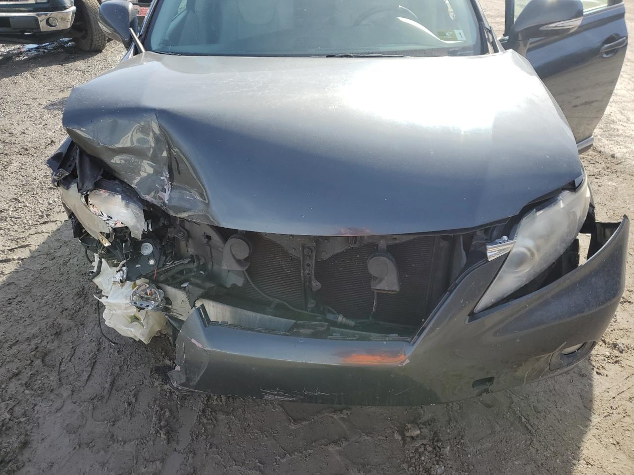 2010 Lexus RX VIN 2T2BK1BA7AC043381 Copart auction photo, front end damage thumbnail 12