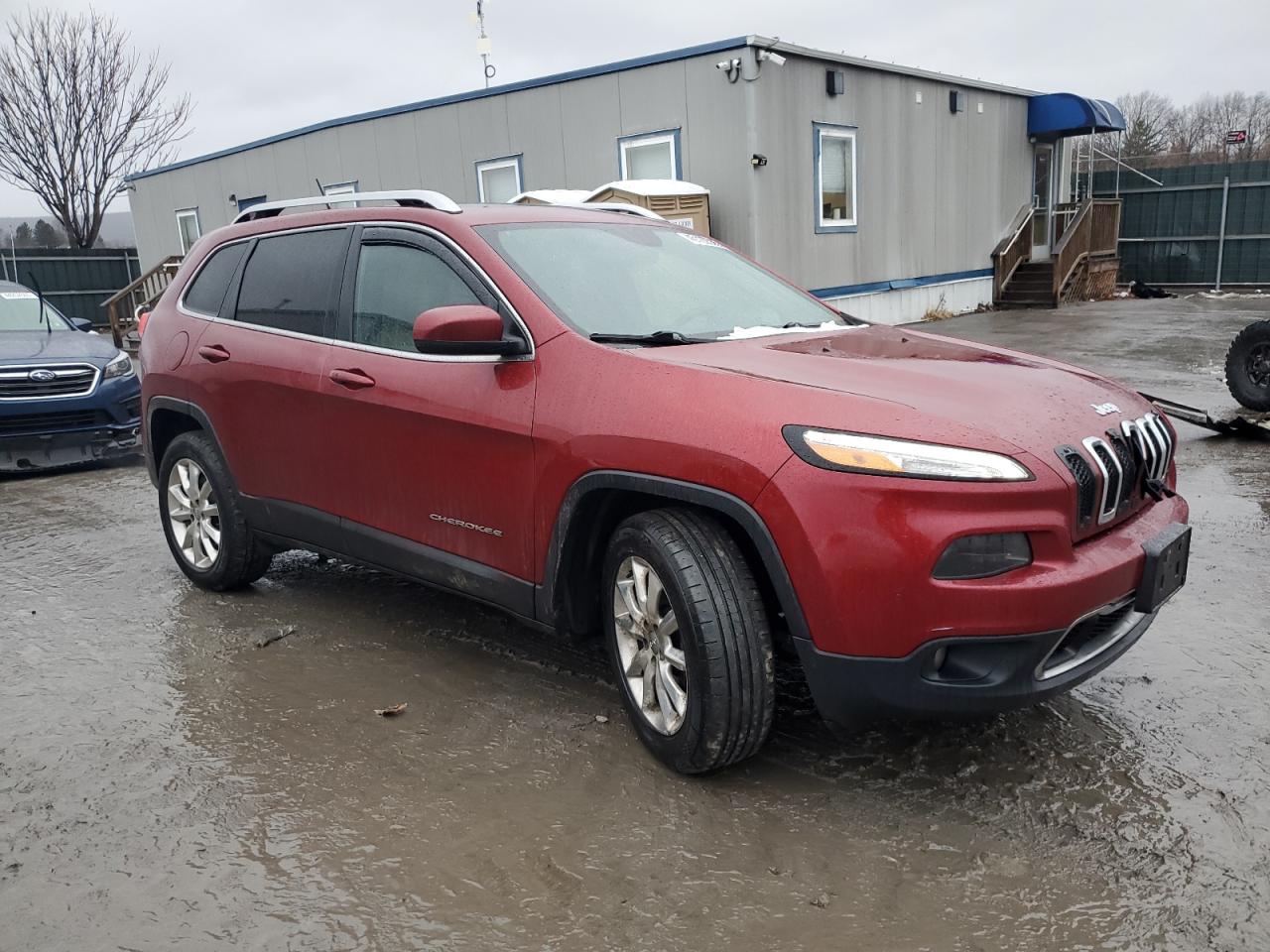 2015 Jeep Grand Cherokee VIN 1C4PJMDS4FW718204 Copart auction photo, front end damage thumbnail 4
