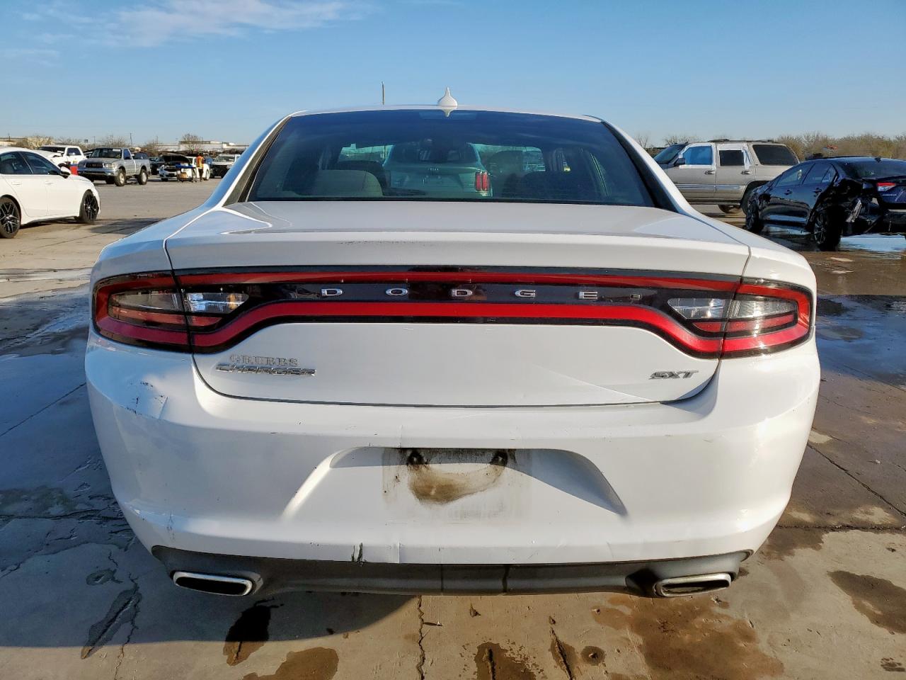 2017 Dodge Charger VIN 2C3CDXHG8HH523421 Copart auction photo, front end / all over damage thumbnail 6