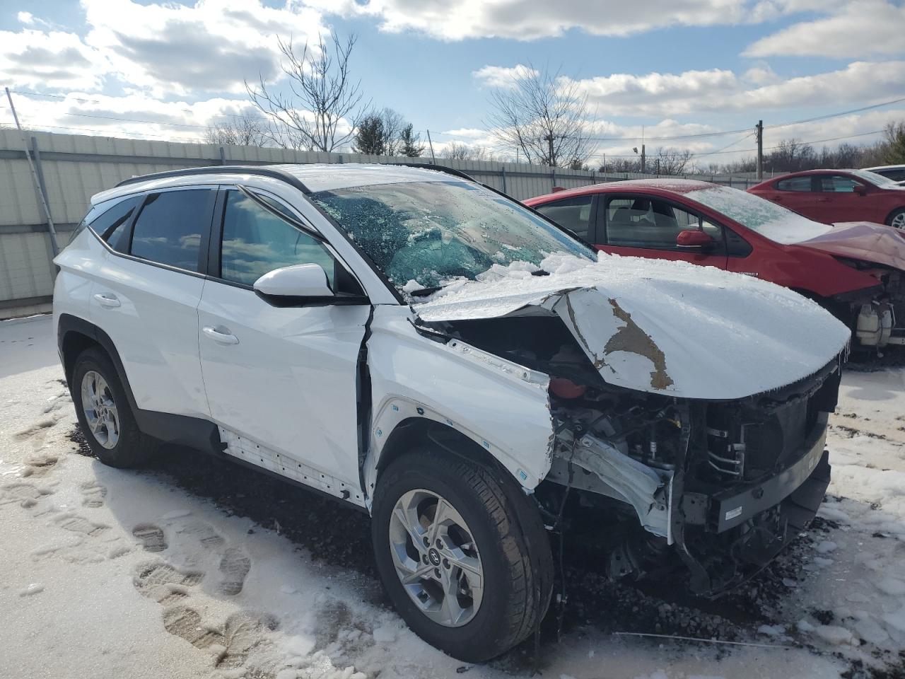 2024 Hyundai Tucson VIN KM8JBCDE2RU315180 Copart auction photo, front end damage thumbnail 4