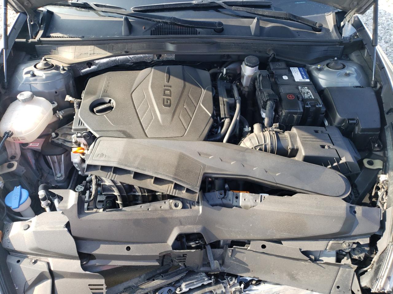 2022 Hyundai Sonata VIN KMHL64JA8NA186930 Copart auction photo, front end damage thumbnail 11