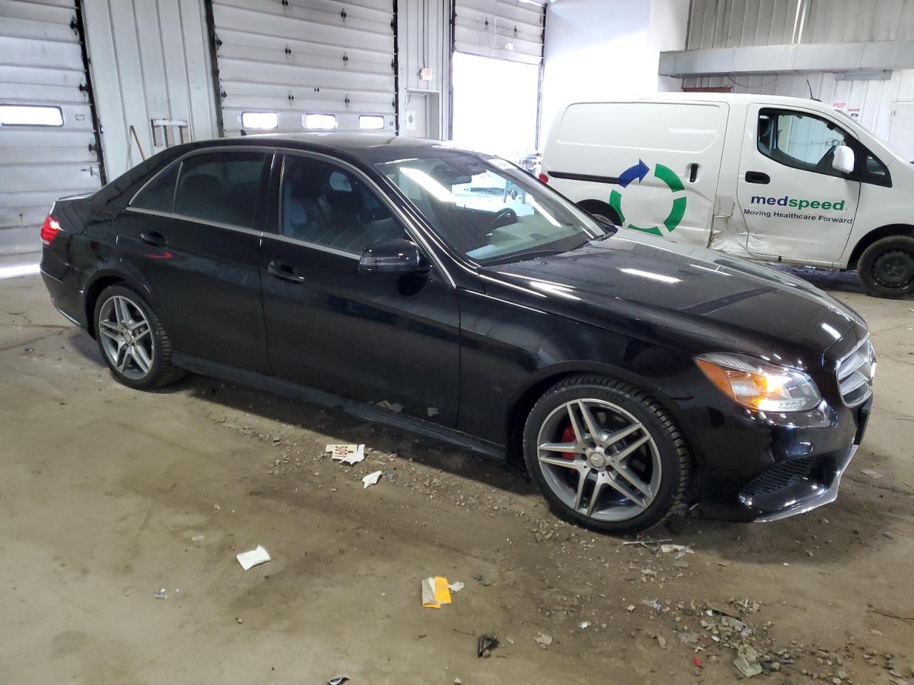 2014 Mercedes-Benz E-klasse VIN WDDHF8JB8EA981816 Copart auction photo, mechanical damage thumbnail 4
