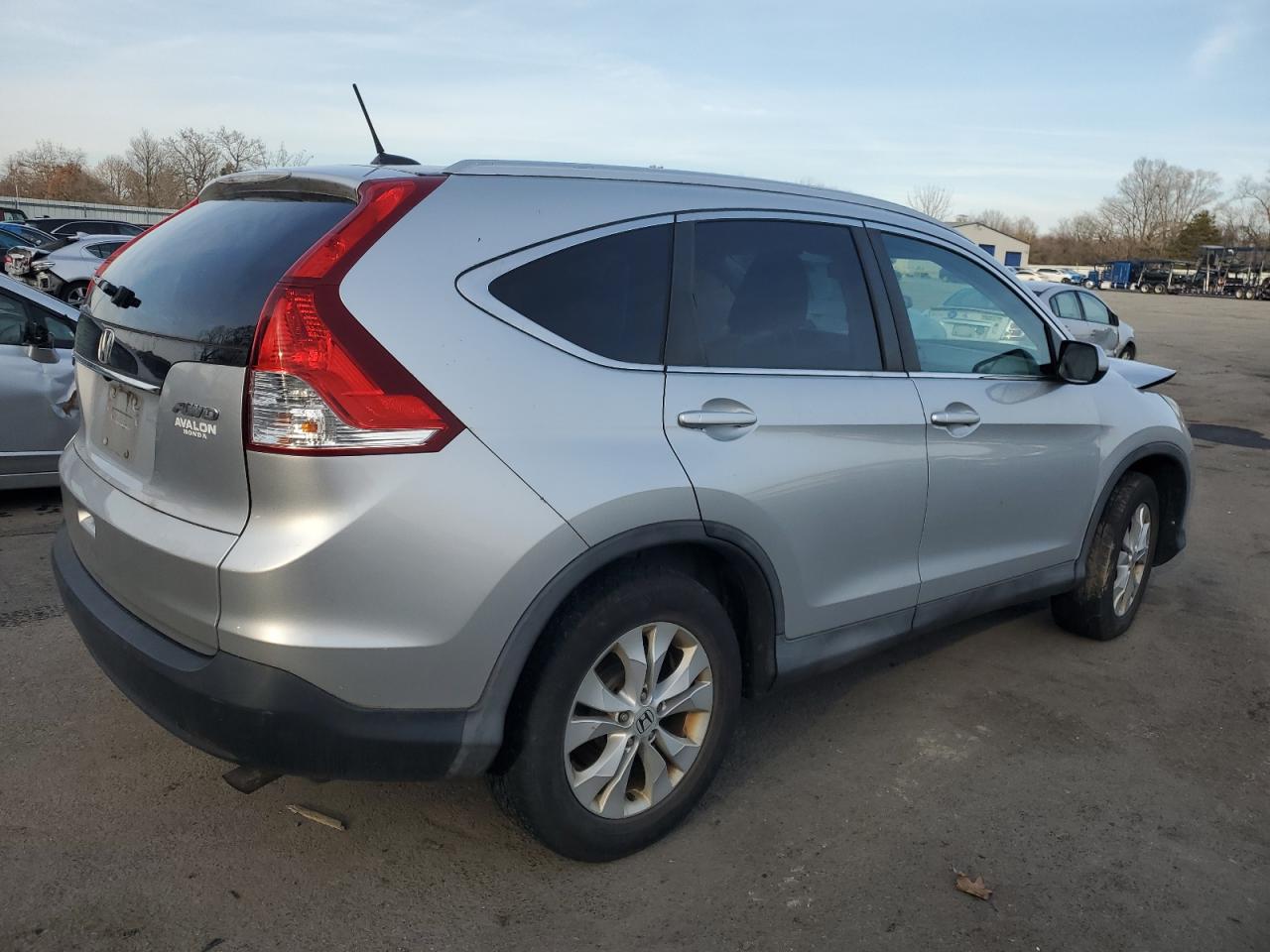 2014 Honda CR-V VIN 2HKRM4H70EH636075 Copart auction photo, front end damage thumbnail 3