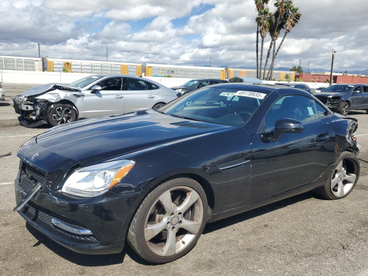 2012 Mercedes-Benz SLK-klasse VIN WDDPK5HA1CF033101