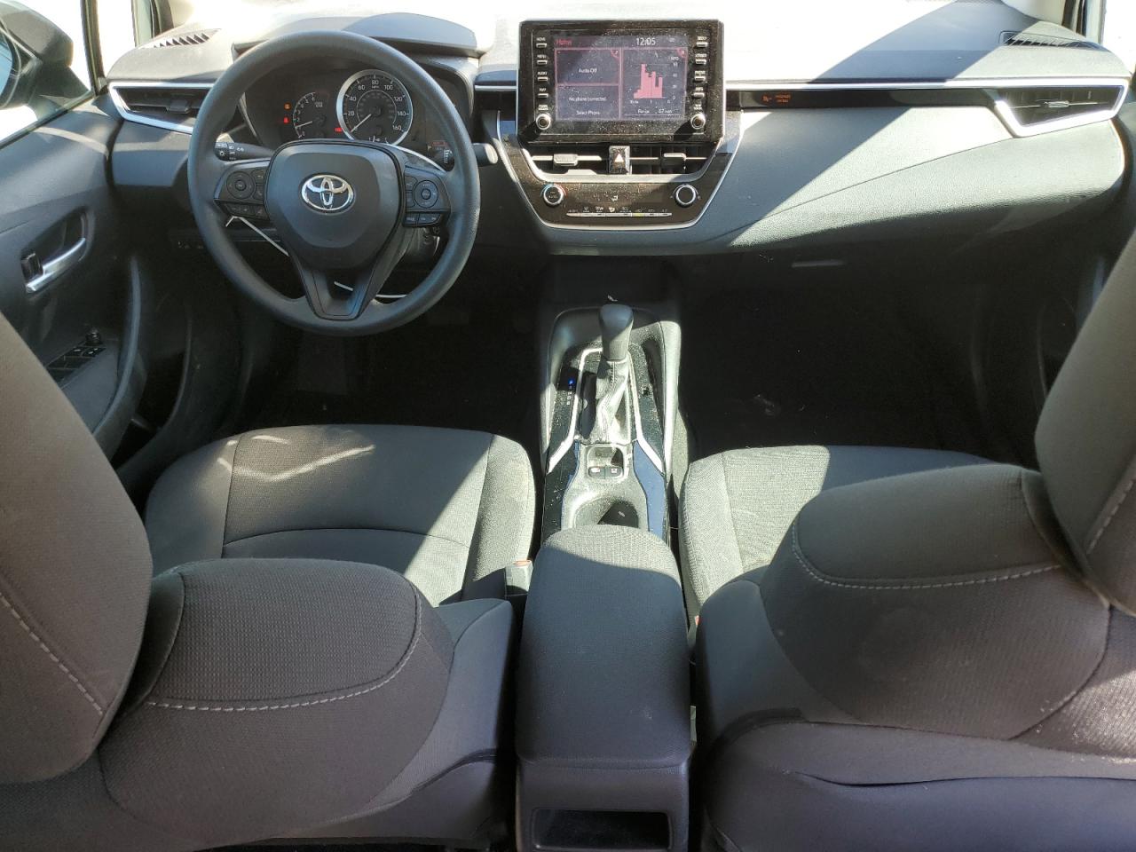2020 Toyota Corolla VIN 5YFEPRAEXLP091546 Copart auction photo, front end / side damage thumbnail 8