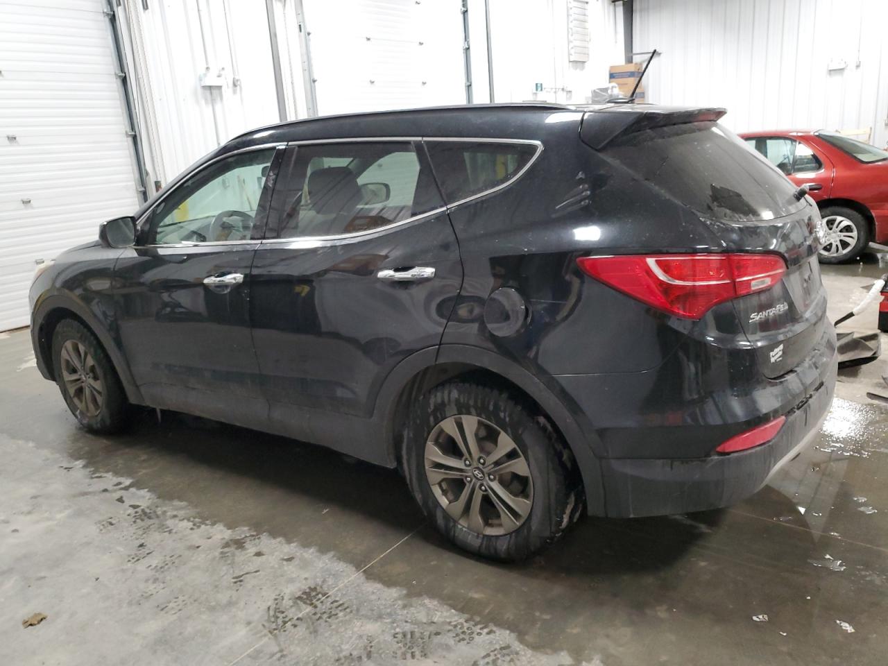 2014 Hyundai Santa Fe VIN 5XYZT3LB5EG151415 Copart auction photo, front end / minor dent/scratches damage thumbnail 2