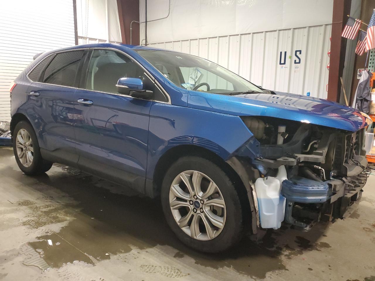2022 Ford Edge VIN 2FMPK4K98NBB04121 Copart auction photo, front end / rear end damage thumbnail 4
