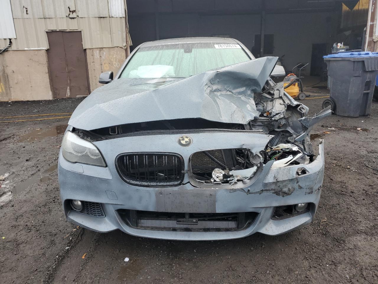 2013 BMW 5er VIN WBAFR7C58DC821526 Copart auction photo, front end / minor dent/scratches damage thumbnail 5