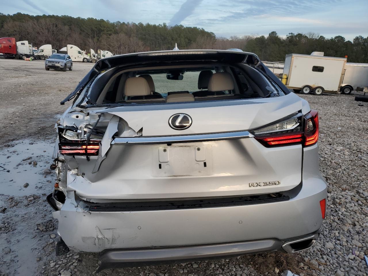 2017 Lexus RX VIN 2T2BZMCA1HC113298 Copart auction photo, all over damage thumbnail 6
