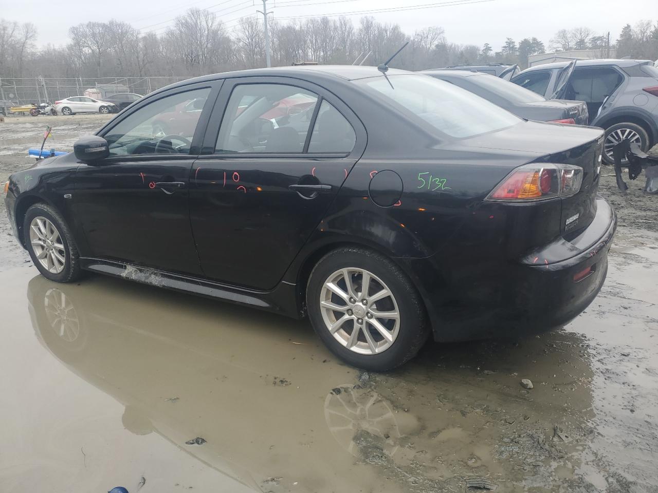 2015 Mitsubishi Lancer VIN JA32U2FU1FU021815 Copart auction photo, minor dent/scratches damage thumbnail 2