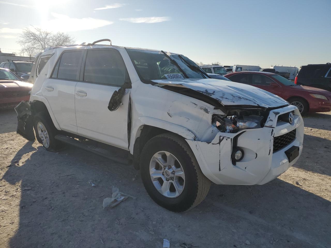 2018 Toyota 4Runner VIN JTEBU5JR1J5495039 Copart auction photo, all over damage thumbnail 4