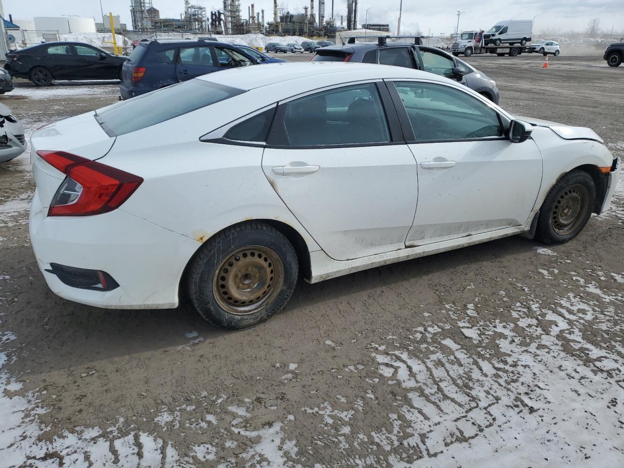 2016 Honda Civic VIN 2HGFC2E51GH030598 Copart auction photo, front end damage thumbnail 3