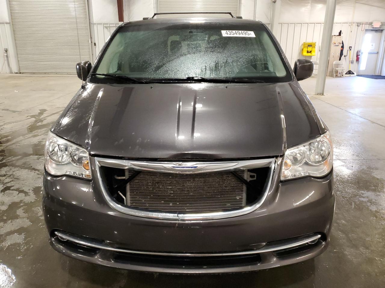 2015 Chrysler Town & Country VIN 2C4RC1BG1FR751475 Copart auction photo, front end damage thumbnail 5