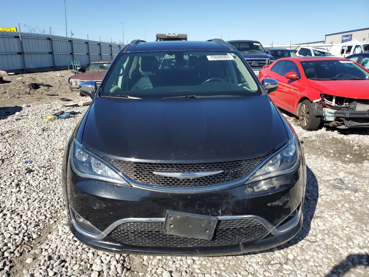 2019 Chrysler Pacifica VIN 2C4RC1GG0KR574307 Copart auction photo, rear end damage thumbnail 5