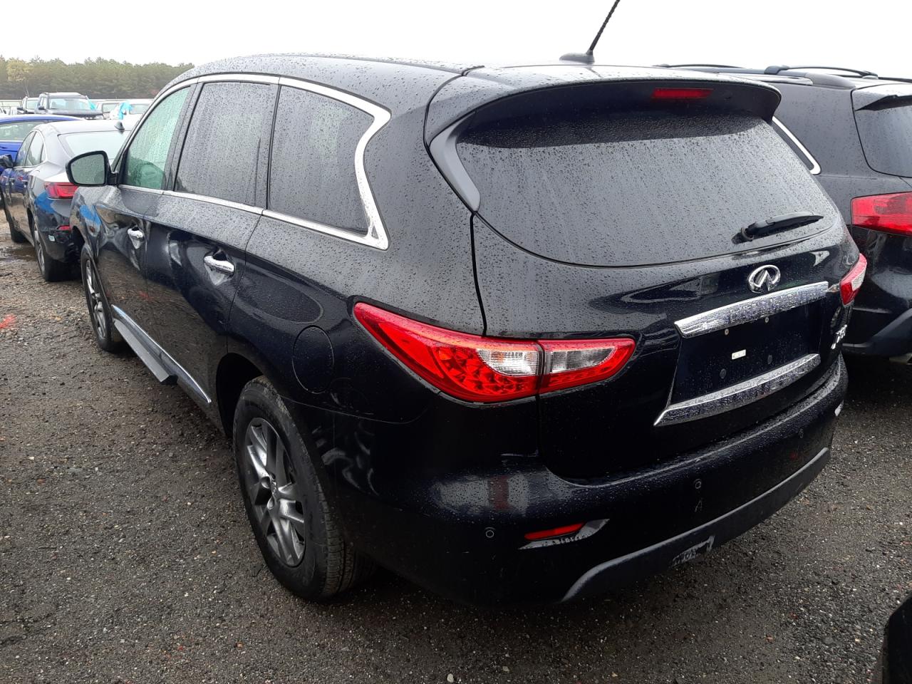 2013 Infiniti JX VIN 5N1AL0MMXDC316644 Copart auction photo, front end damage thumbnail 3