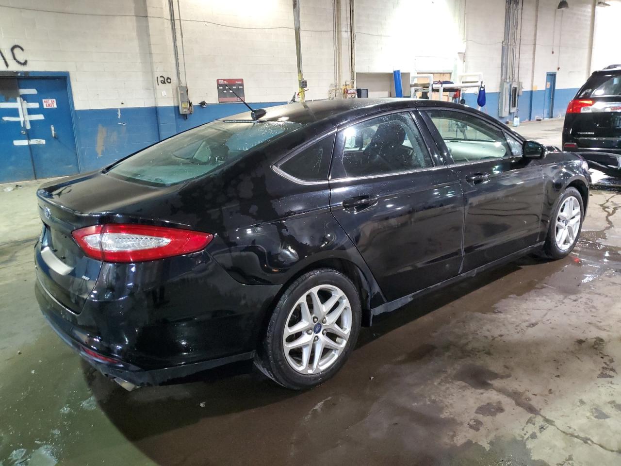 2016 Ford Fusion VIN 1FA6P0H76G5110349 Copart auction photo, side / rear end damage thumbnail 3