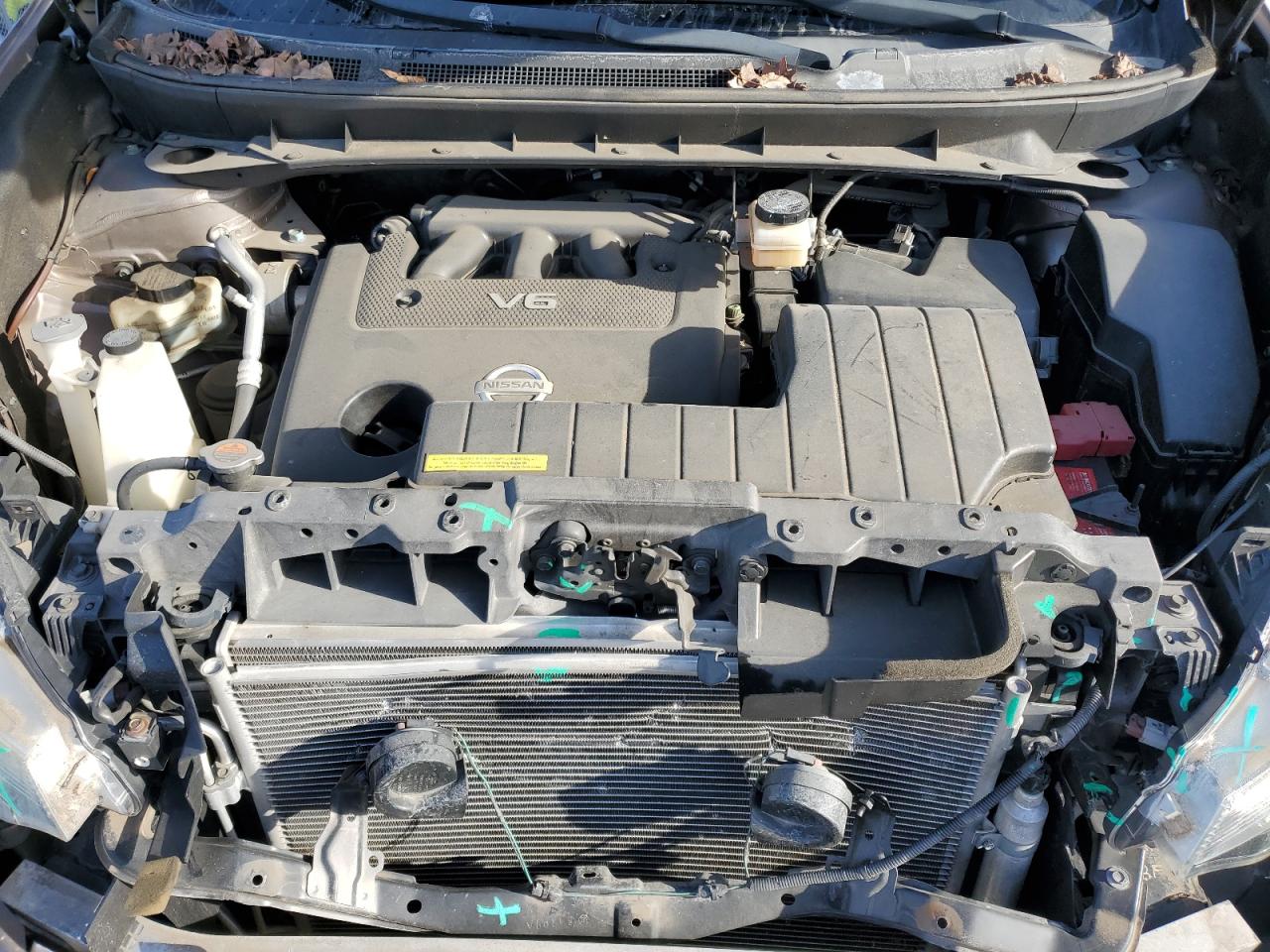 2014 Nissan Murano VIN JN8AZ1MU7EW406198 Copart auction photo, front end damage thumbnail 12