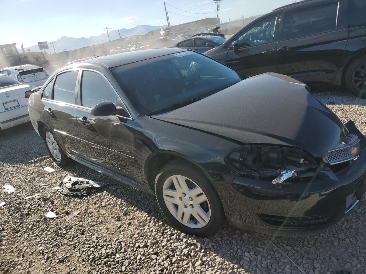 2013 Chevrolet Impala VIN 2G1WG5E30D1205911 Copart auction photo, front end / rear end damage thumbnail 4