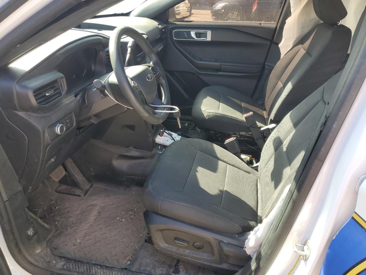 2021 Ford Explorer VIN 1FM5K8AB5MGC02369 Copart auction photo, side damage thumbnail 7