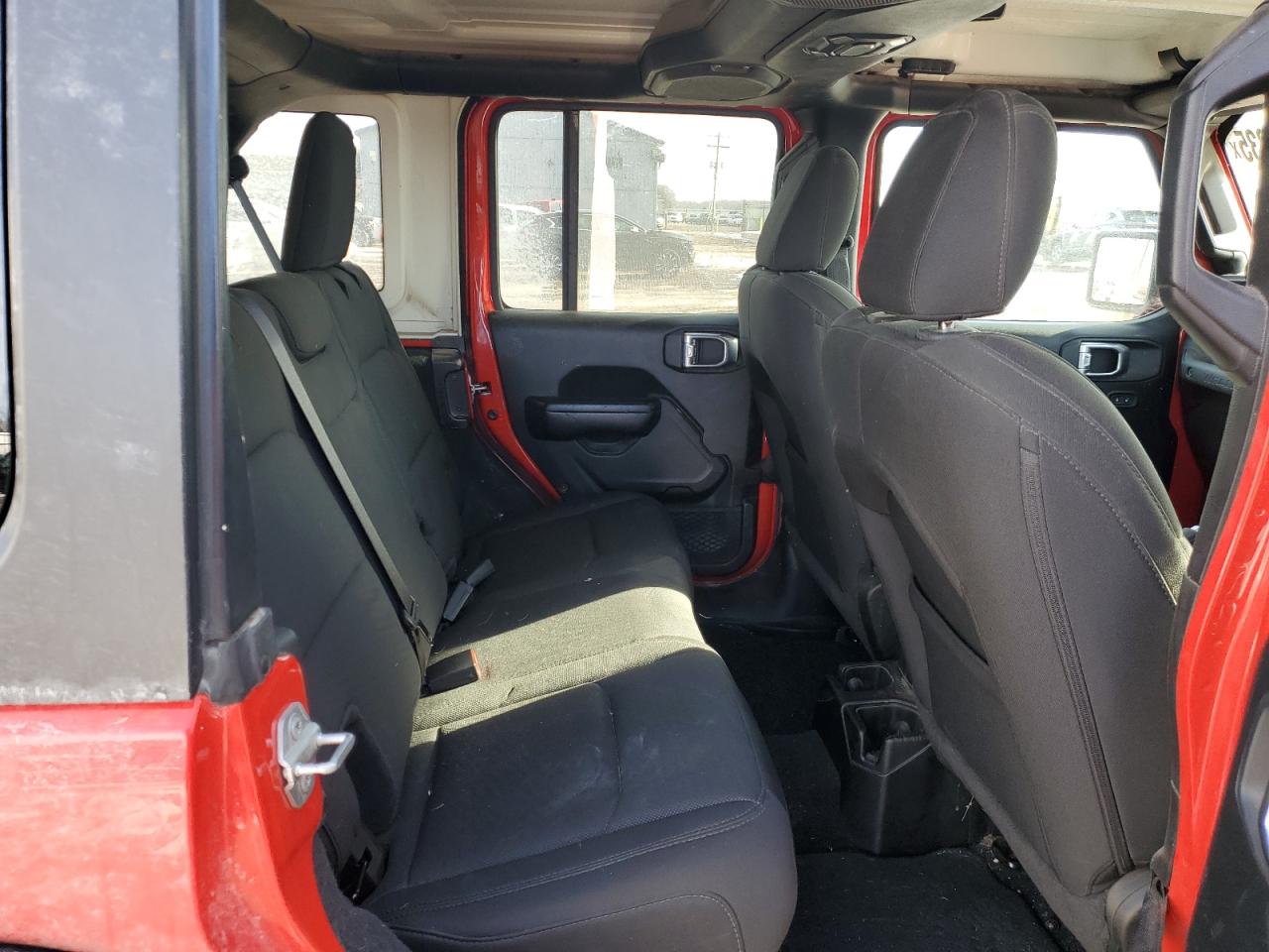 2021 Jeep Wrangler VIN 1C4HJXKN2MW640909 Copart auction photo, front end damage thumbnail 11