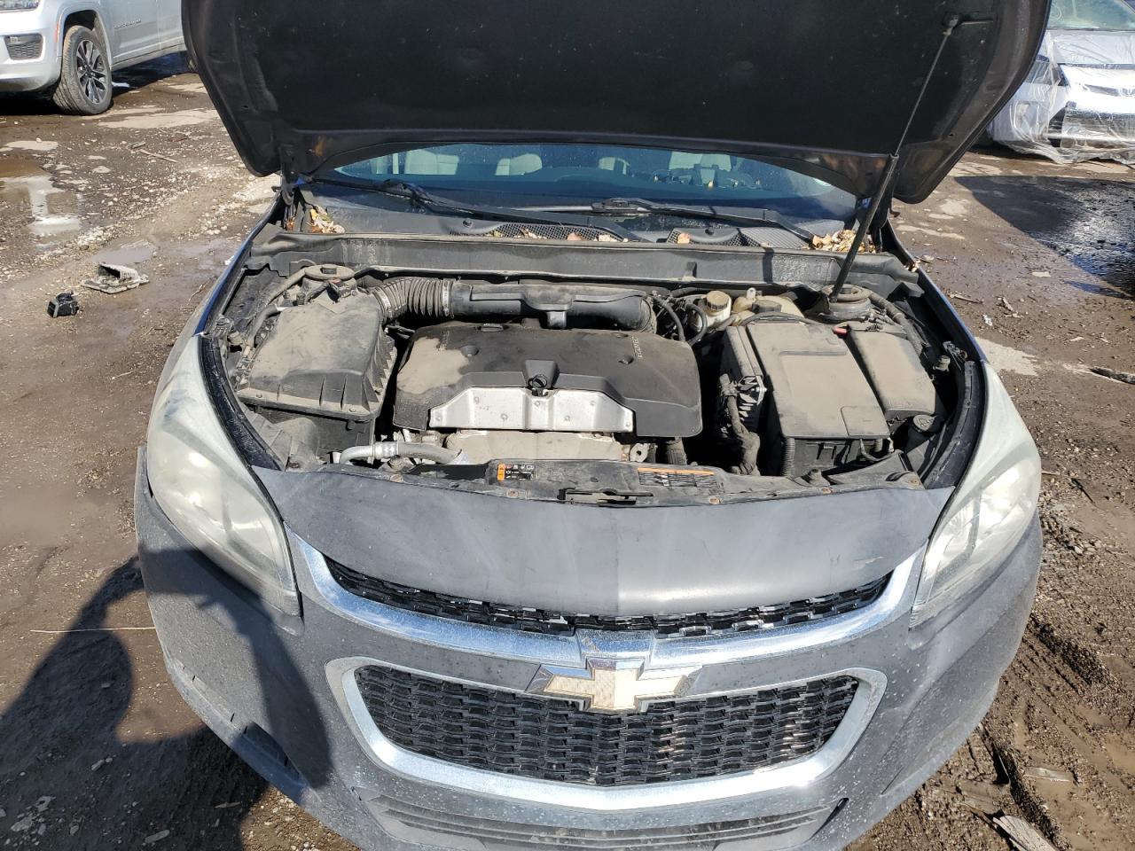 2015 Chevrolet Malibu VIN 1G11B5SL1FF132816 Copart auction photo, vandalism / front end damage thumbnail 11