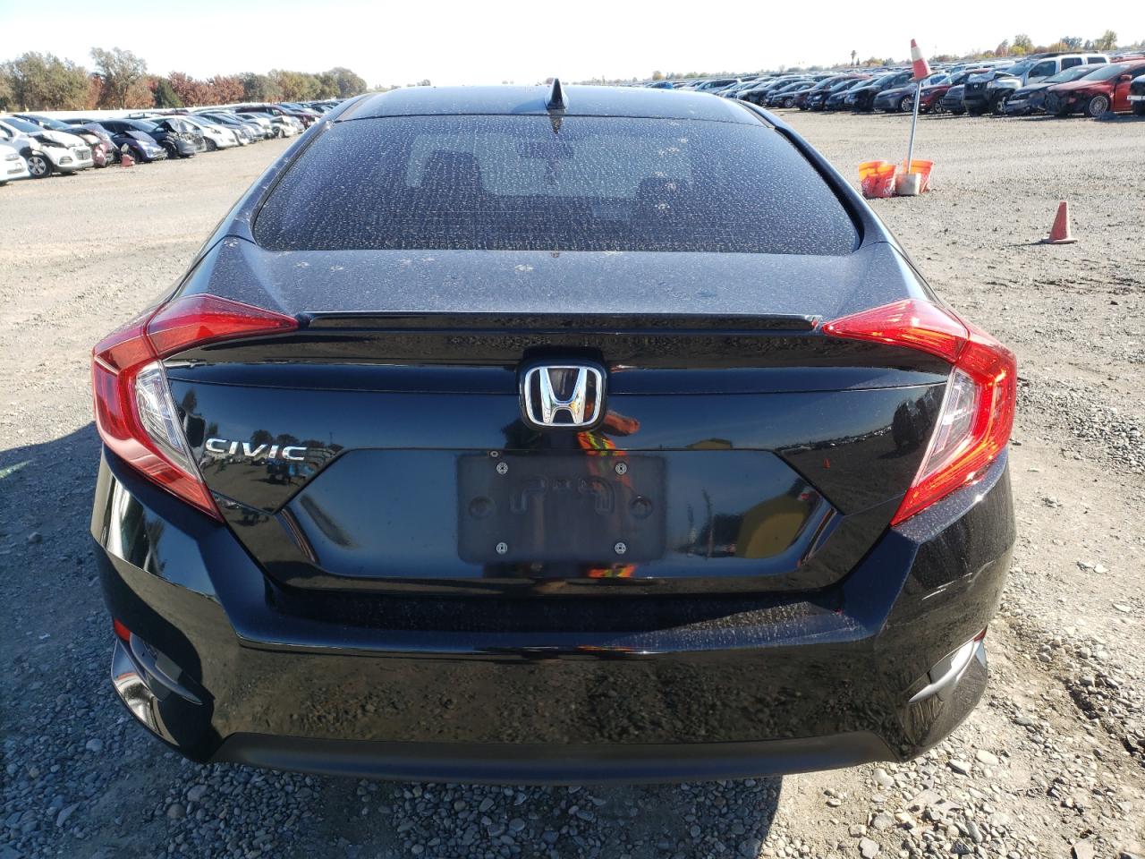 2016 Honda Civic VIN 2HGFC1F42GH640929 Copart auction photo, front end / side damage thumbnail 6