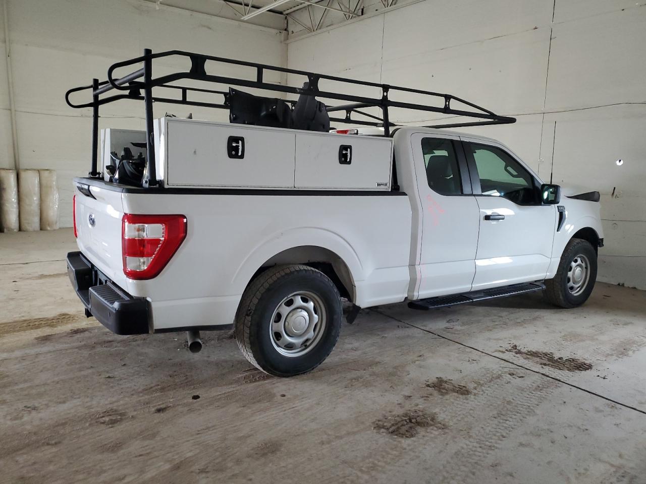 2022 Ford F-150 VIN 1FTEX1CPXNKD42650 Copart auction photo, front end damage thumbnail 3