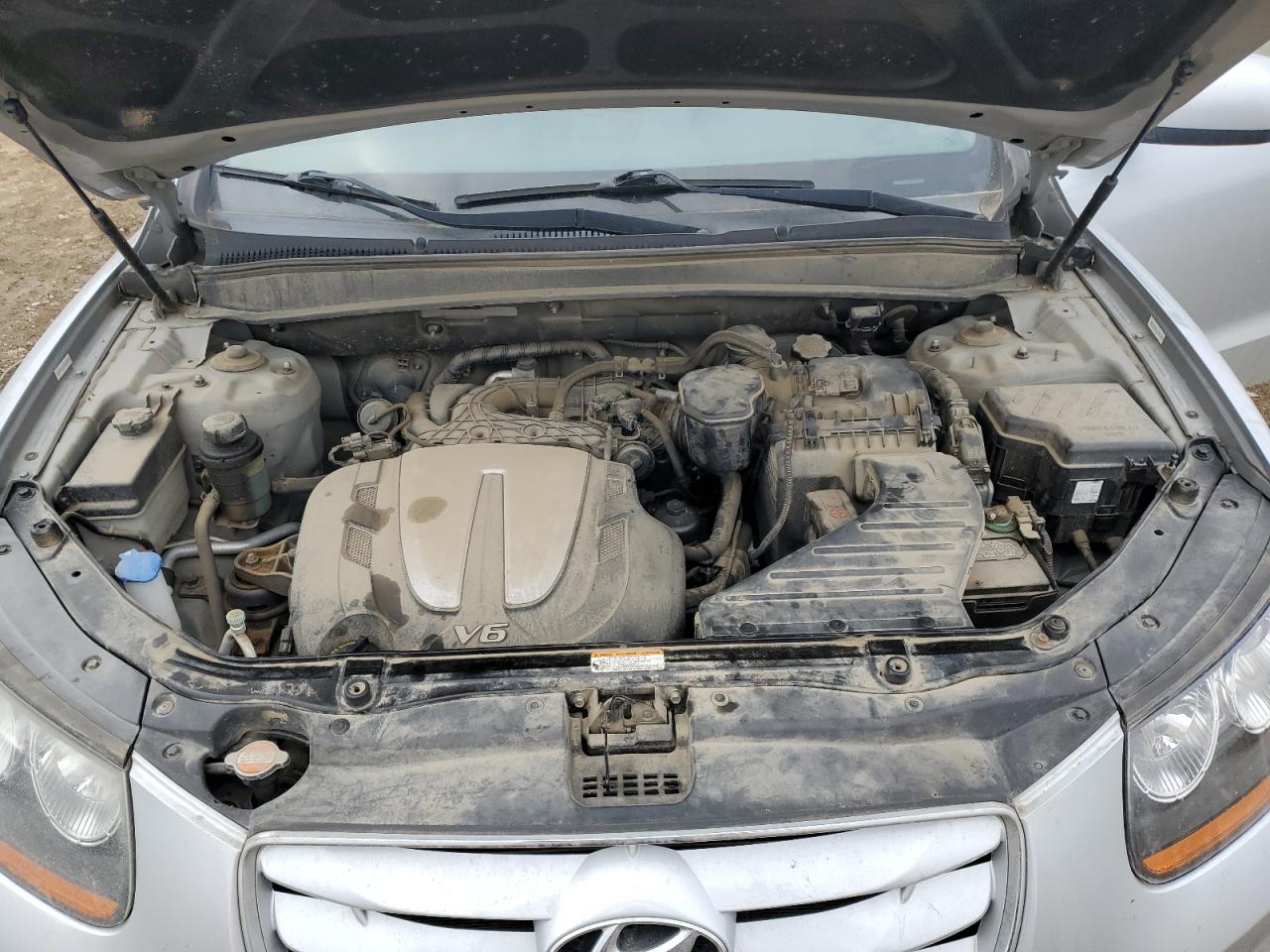 2010 Hyundai Santa Fe VIN 5NMSHDAG0AH356535 Copart auction photo, mechanical / minor dent/scratches damage thumbnail 12