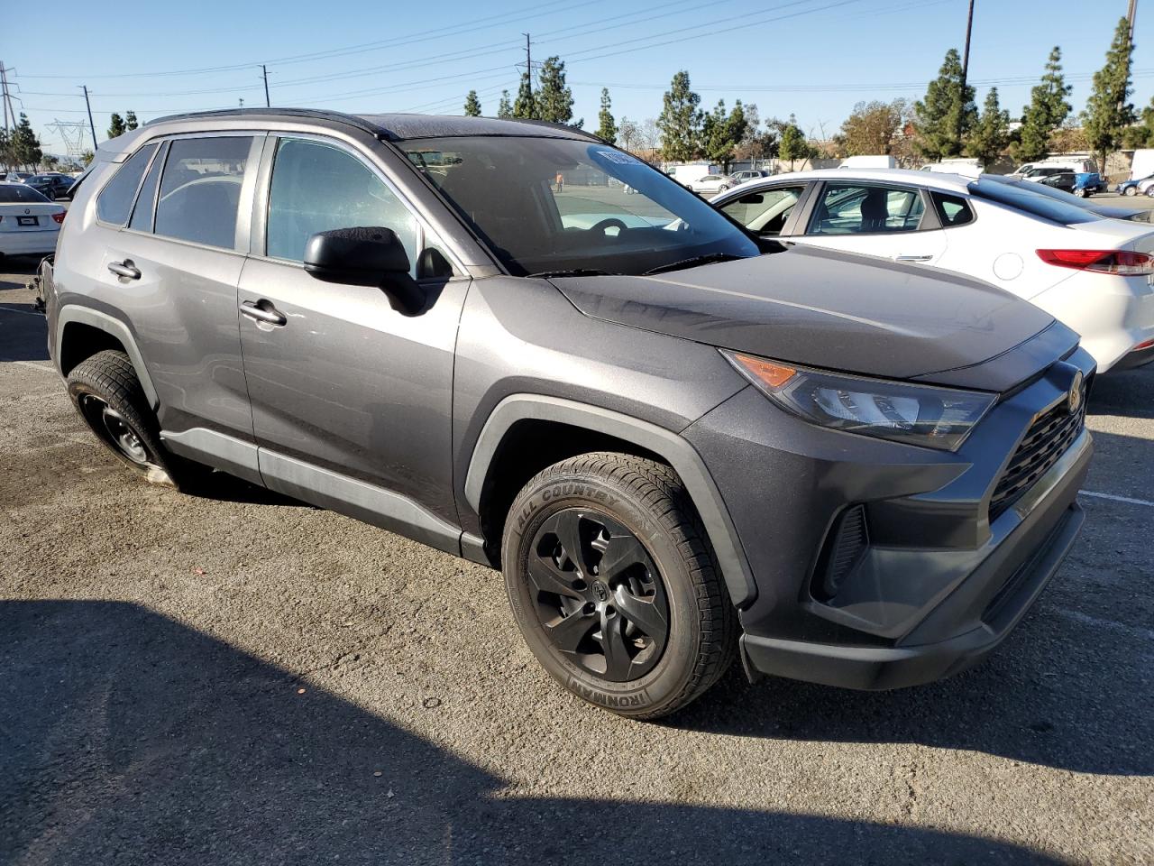 2019 Toyota RAV 4 VIN 2T3H1RFVXKW051608 Copart auction photo, all over / undercarriage damage thumbnail 4